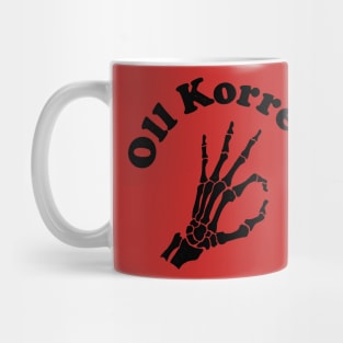 Oll Korrect black Mug